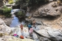 Finding spots for wild swimming higher up the mountain